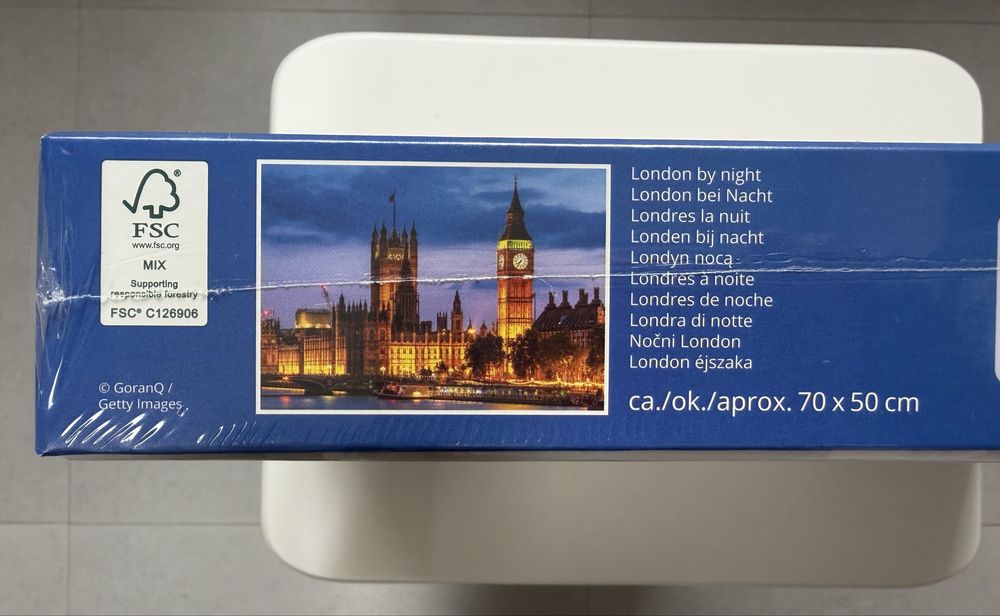 Puzzel Londres à Noite - 1000 Peças