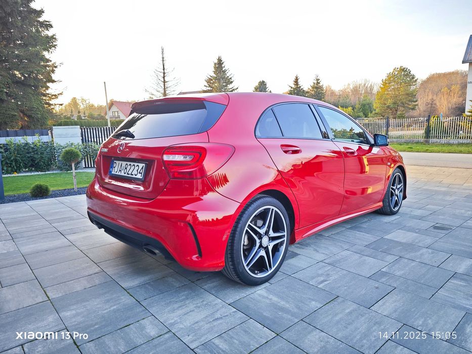 Mercedes Klasa A W176, 1.6 Benzyna, Automat, Brabus, I właściciel