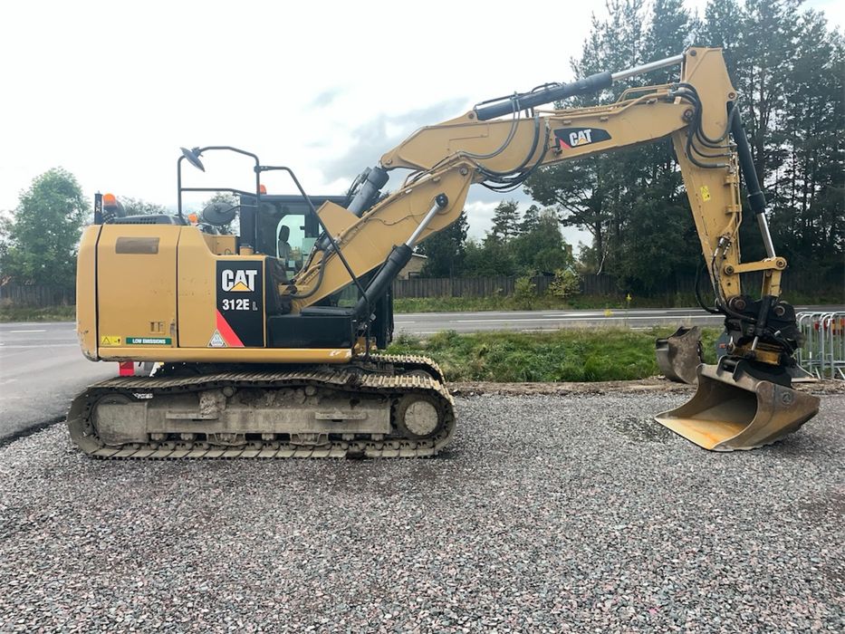 Caterpillar Cat 312EL 6754h koparka gąsienicowa 313/314/316/318