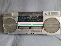 Boombox Sharp GF-575 – klasyka lat 80. – do naprawy + kaseta Sony