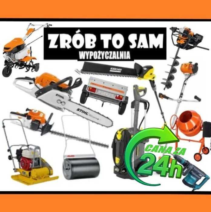 Wynajem Glebogryzarka Stihl MH 600 6KM do ciężkiej zwartej gleby