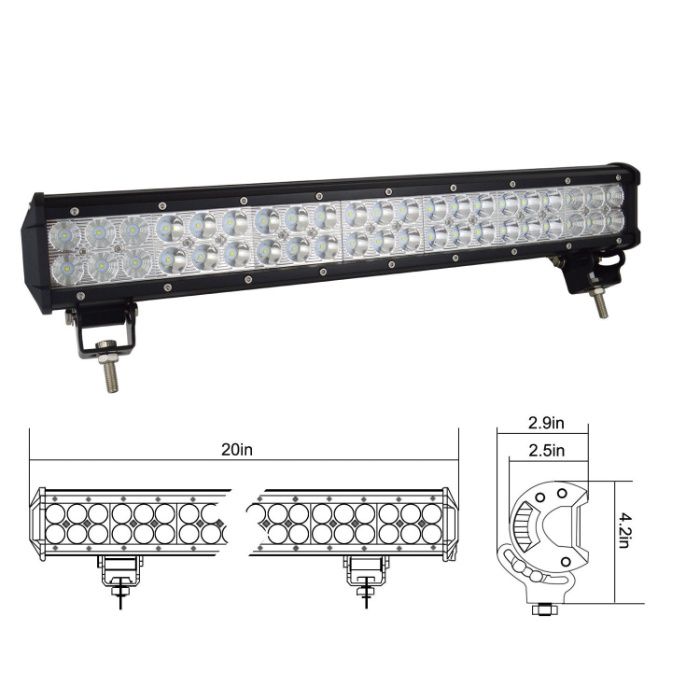 BARRA LED 18W/ 36W/ 54W/ 72W/ 90W/ 108W/ 126W/ 144W/ 180W/ 240W/ 300W