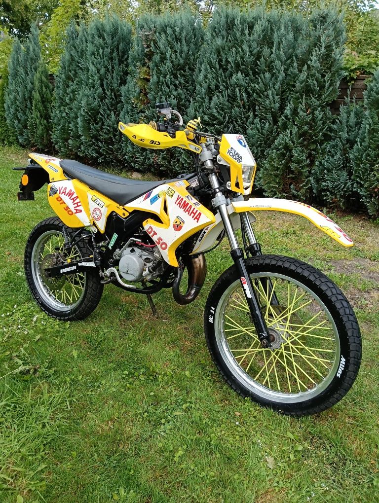 Yamaha DT 50 -  50cc , stan idealny -zarejestrowana - na malinie.