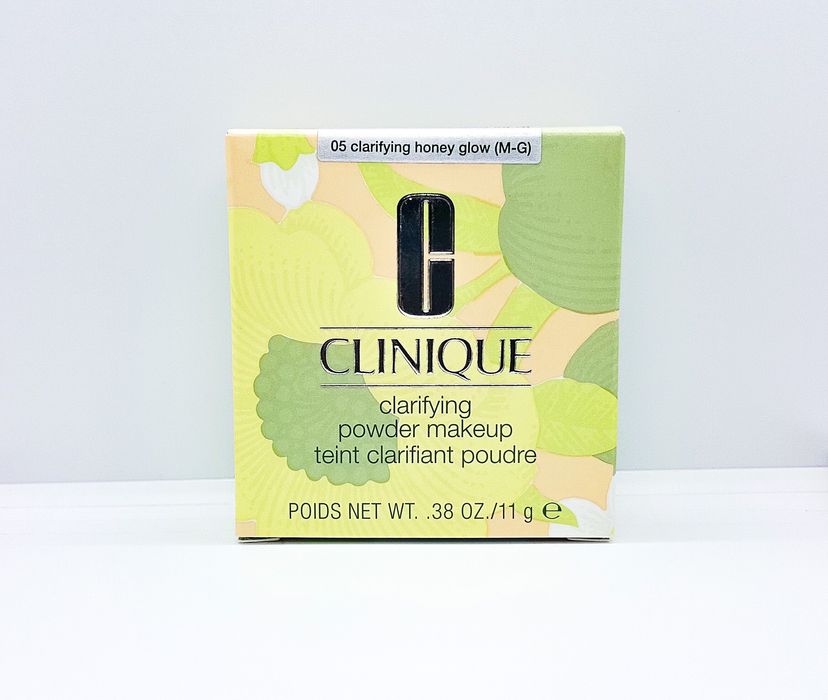 Pó Compacto CLINIQUE Clarifying Powder Makeup - 05 honey glow