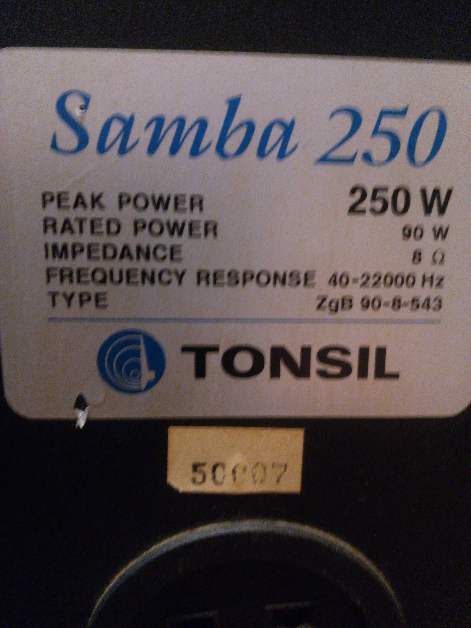 kolumny głośnikowe tonsil (soundfinder i samba)