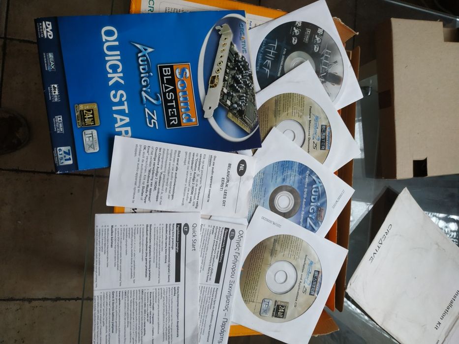 Creative Sound Blaster audigy 2 ZS wersja box karta dźwiękowa