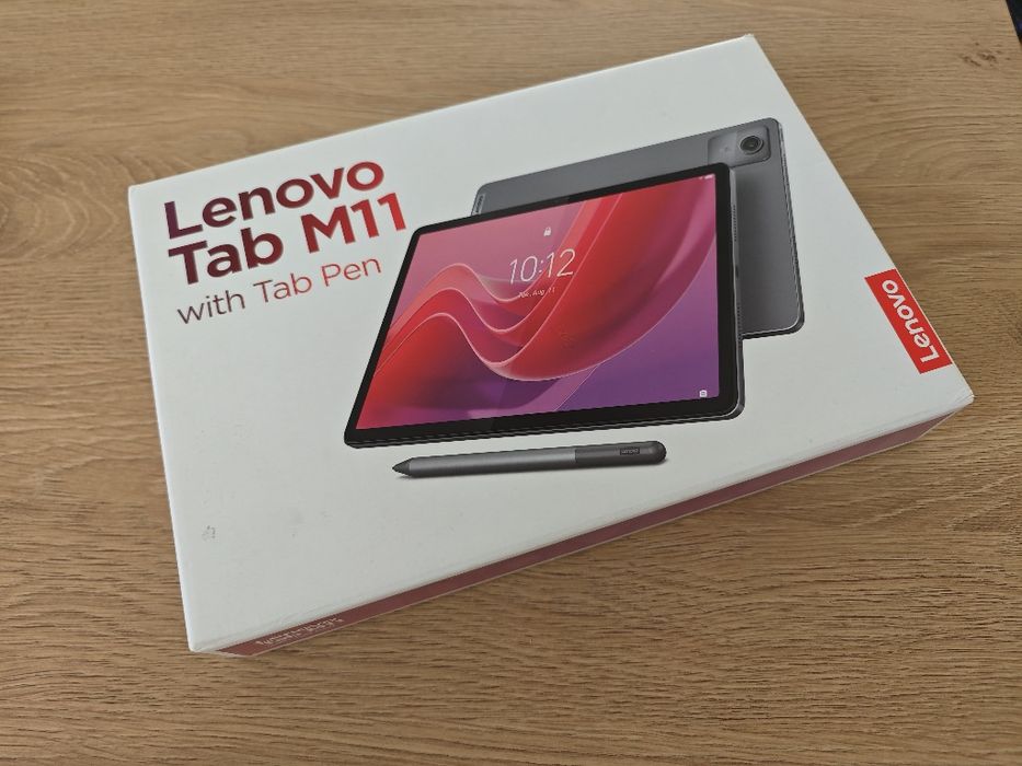 Tablet Lenovo TAB M11 , sim 8/128gb jak nowy komplet