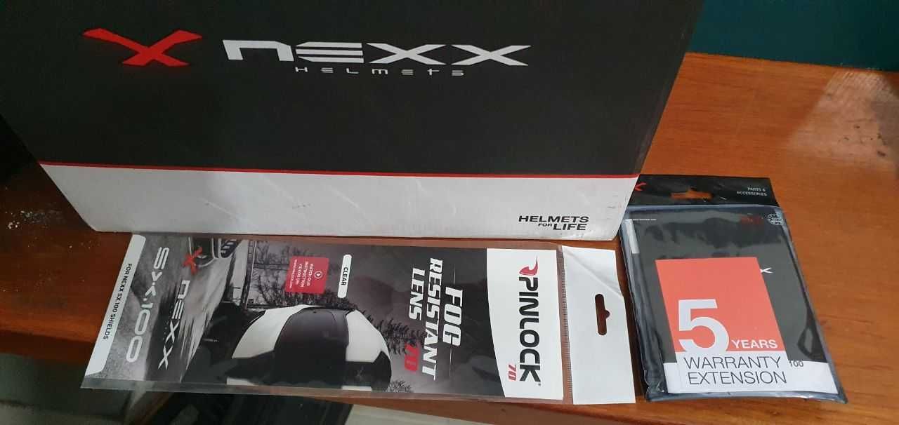 Capacete Nexx SX.100 Mantik tam. S como novo