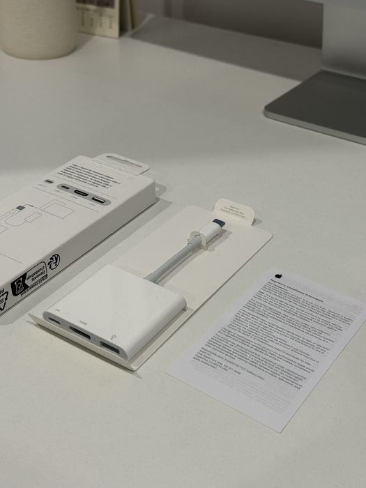 Adapter apple usb-c to AV HDMI mutiport mac