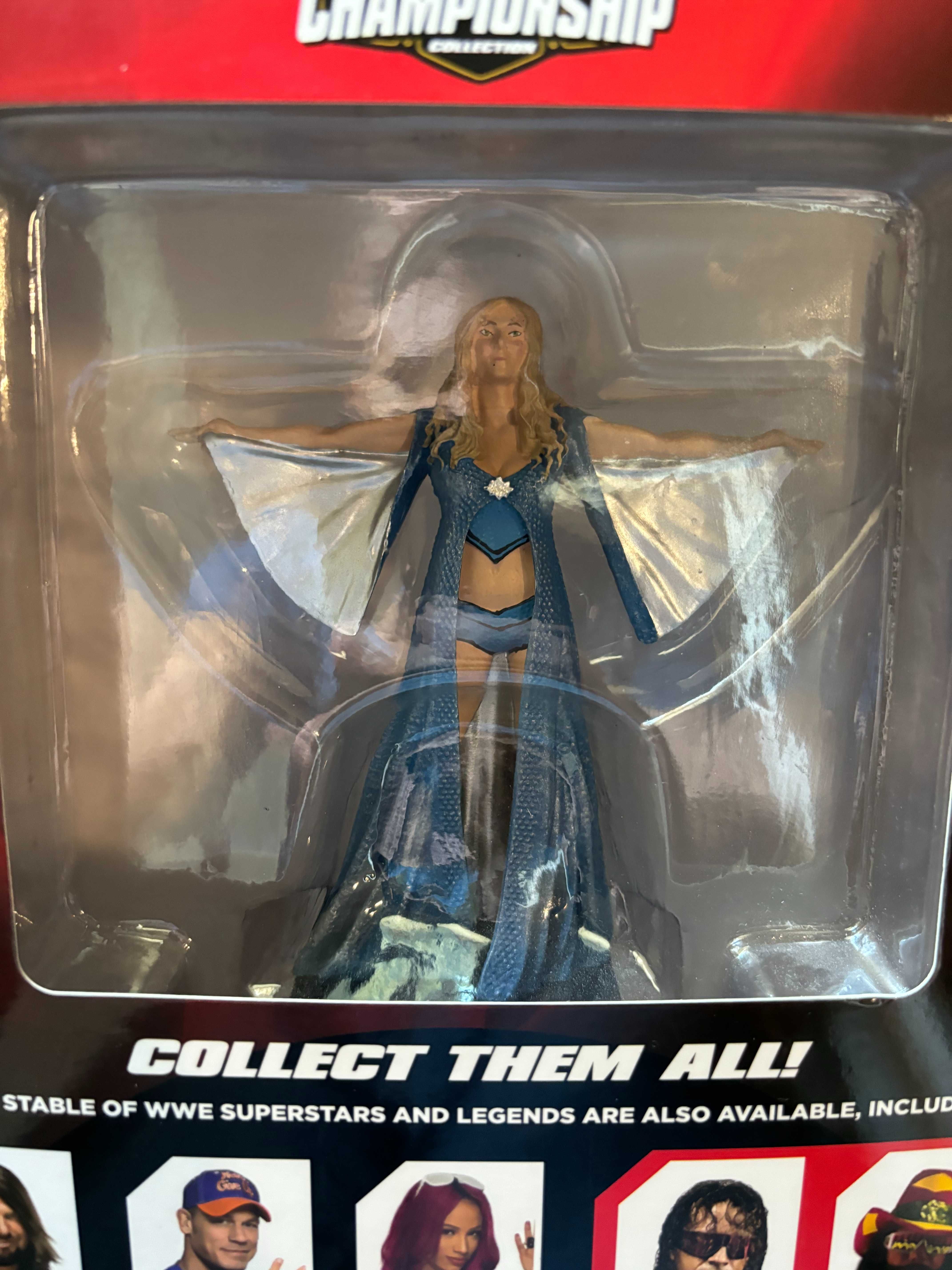 Figura - WWE Championship Collection "Charlotte Flair" - Novo, Selada