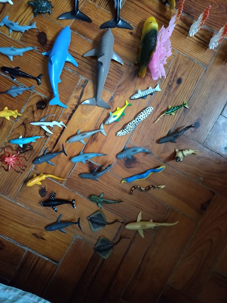 Bonecos   marinhos de coleção