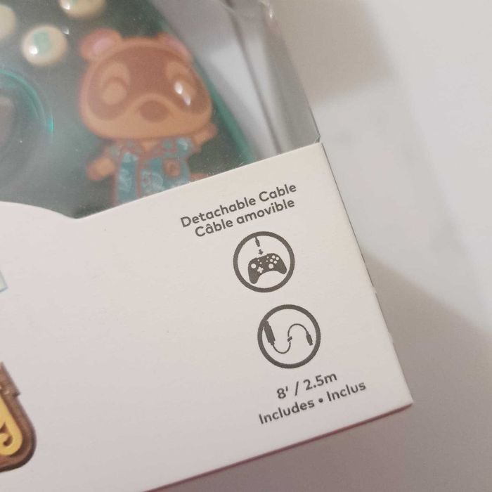 Comando Transparente Animal Crossing Rock Candy Nintendo Switch