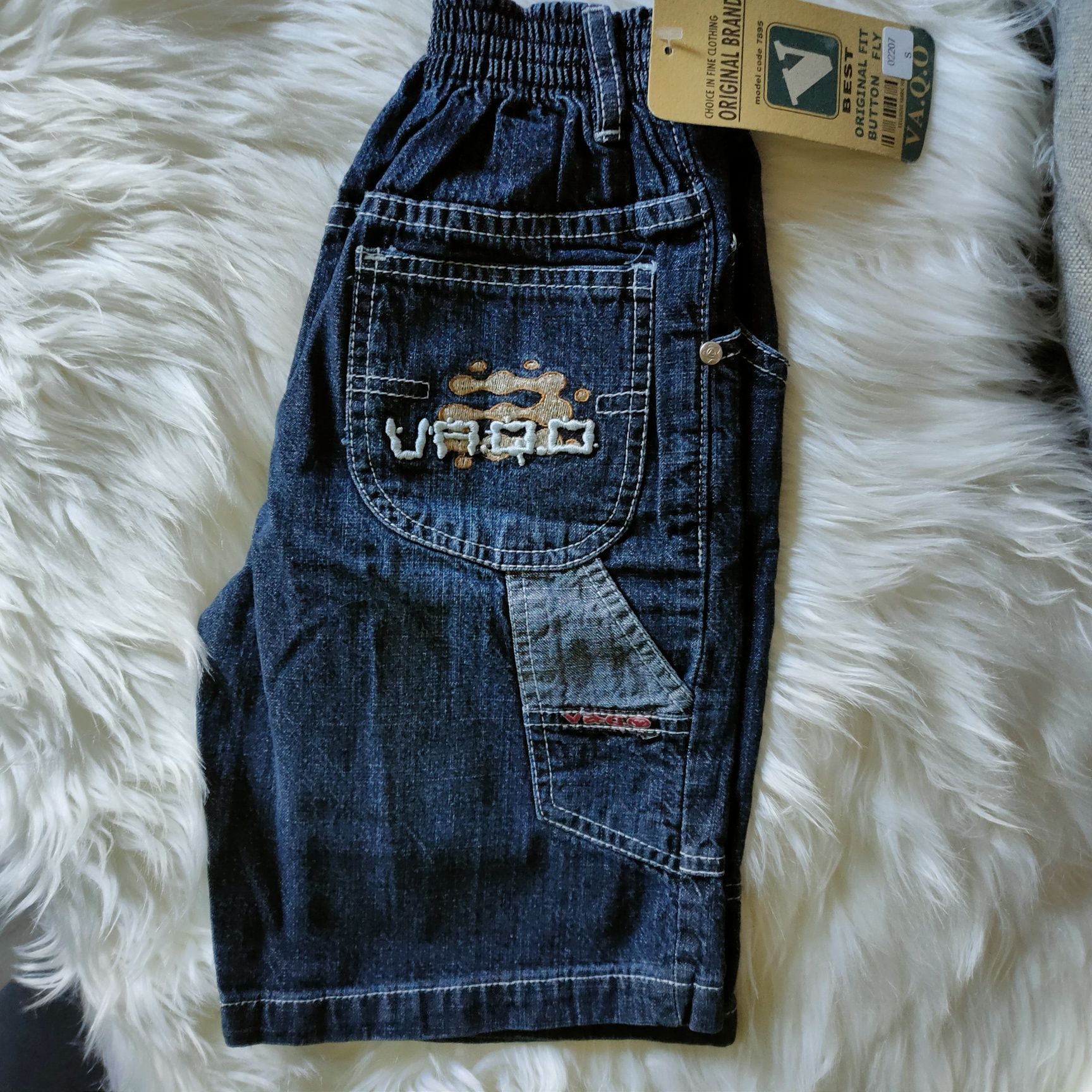 Nowe spodnie jeansowe rybaczki krótkie rozmiar s