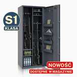 Szafa na broń SIEGEN MAX Kombi kl S1 18 szt. broni