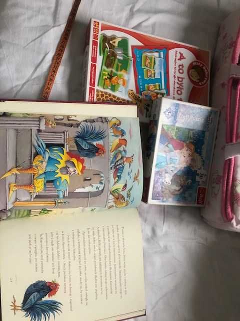 Lalki Nosidełko, dwie lalki i Gratis puzzle i książka