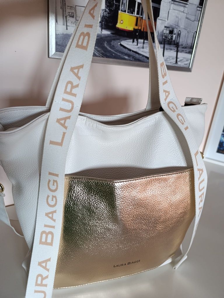 Elegancka torebka laura biaggi