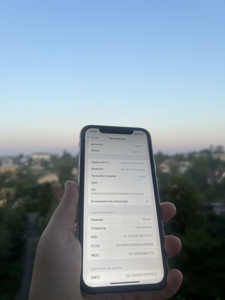 Iphone Xr 128gb white Neverlock