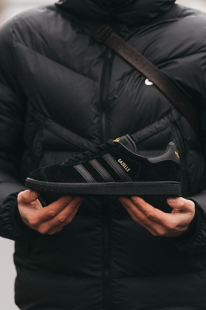 Чоловічі кросівки Adidas Gazelle Black р41-45