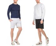 Шорти Fruit of the loom Lightweight чорні, світло сірі, темно сині