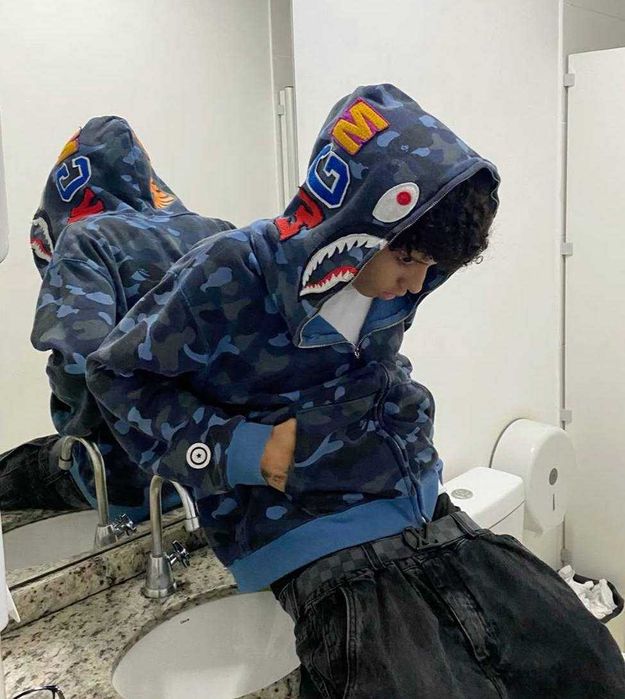 Зипка худи bape М
