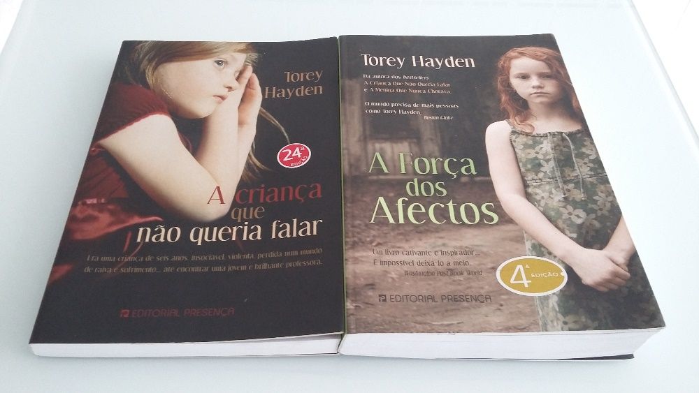 2 livros de Torey Hayden NOVOS