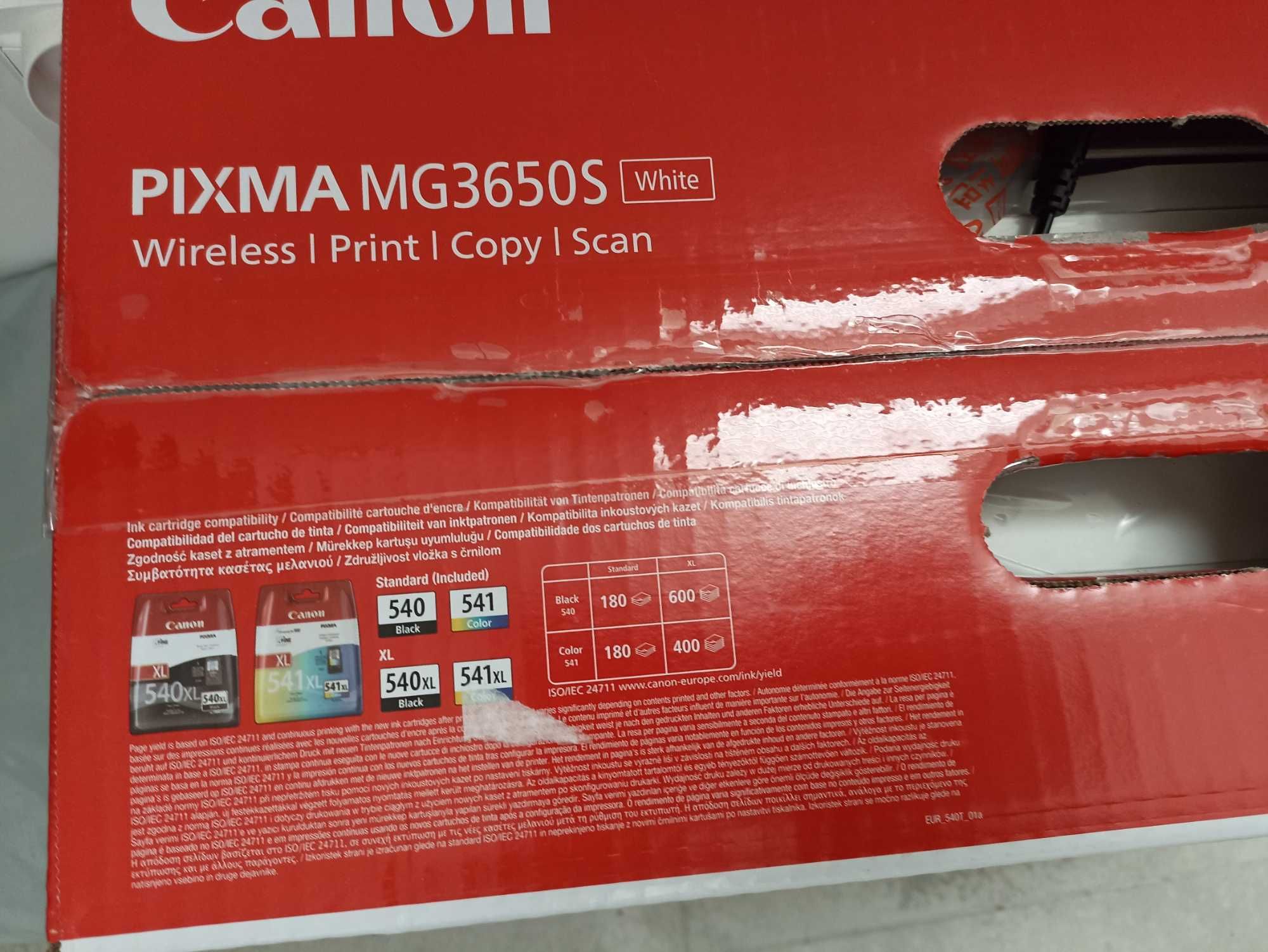 Urządzenie wielofunkcyjne CANON Pixma MG3650S