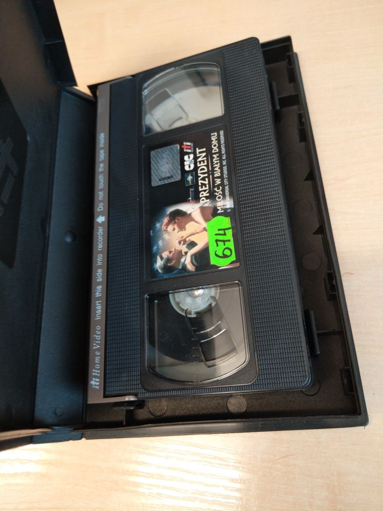 "Prezydent, Miłość w Białym Domu" kaseta VHS