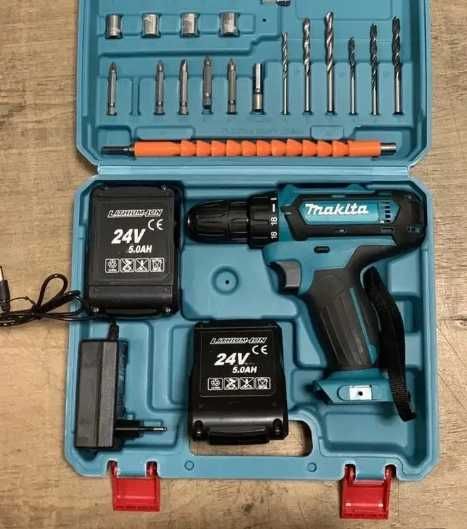 РОЗПРОДАЖ ‼️  Акамуляторний Шуруповерт Makita 24В с DFR новий в кейсі