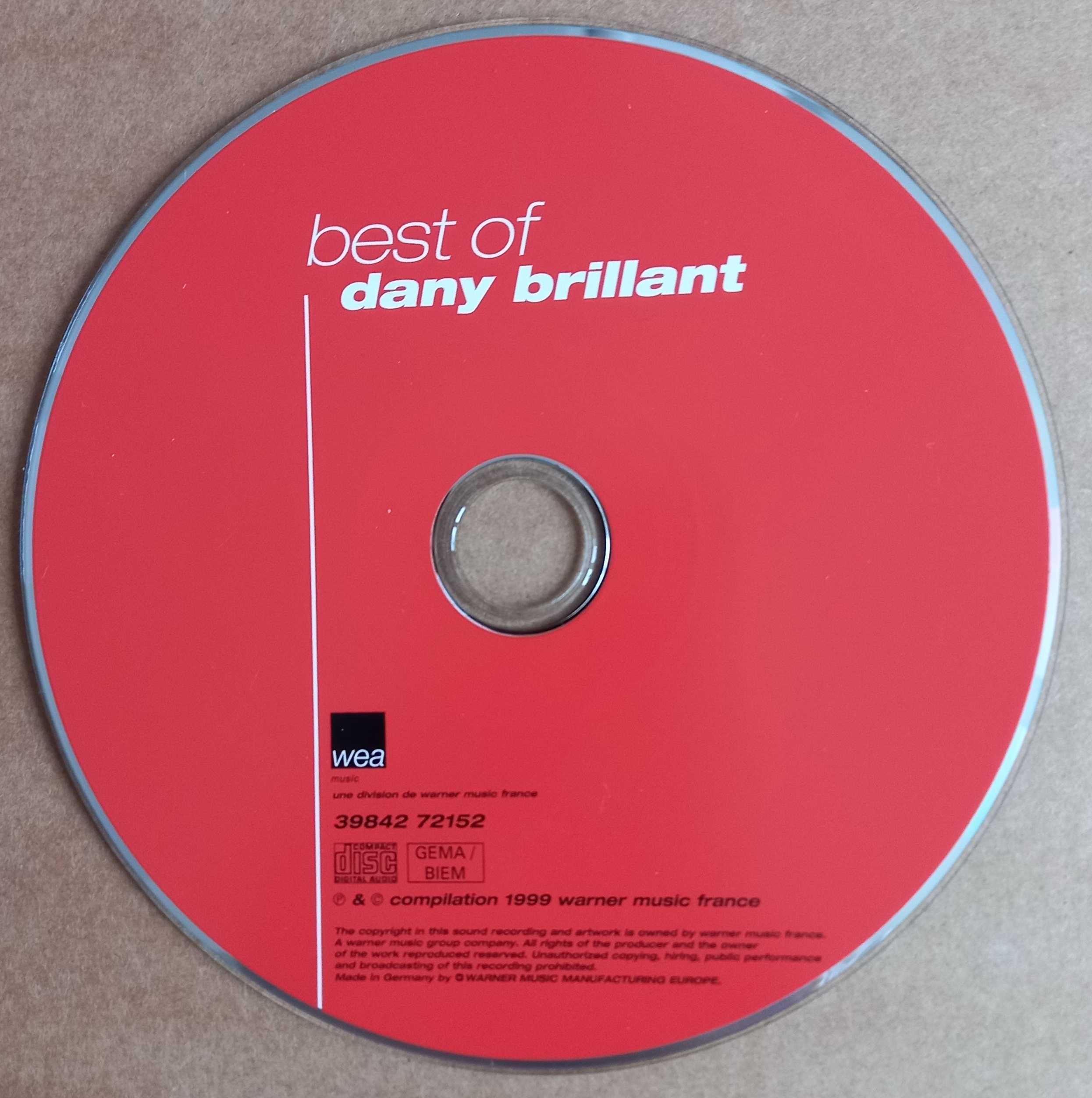 CD Dany Brillant "Best Of Dany Brillant", Germany, 1999 год