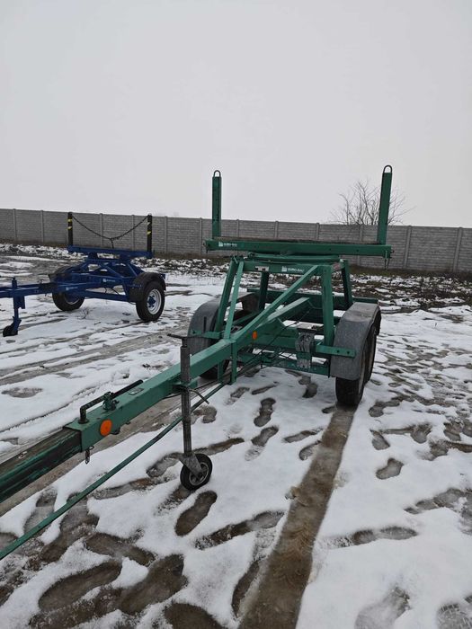 Przyczepa dłużycowa dłużyca Auwarter NL2,0T do stali drutu słupów M/17