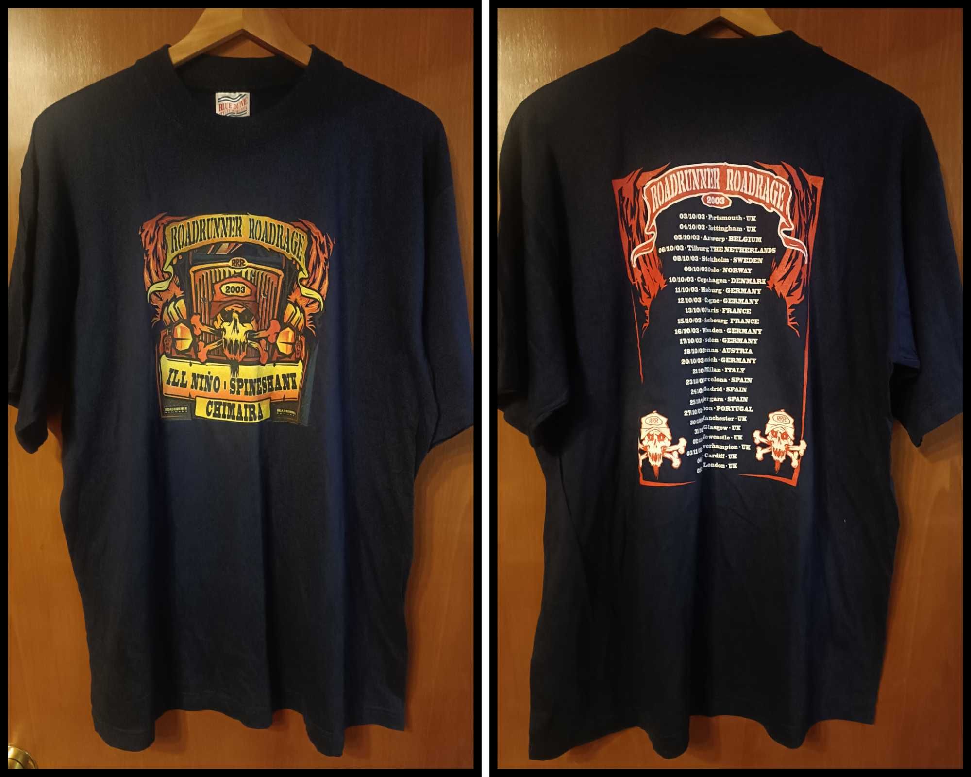 T-Shirts de Festivais de Metal