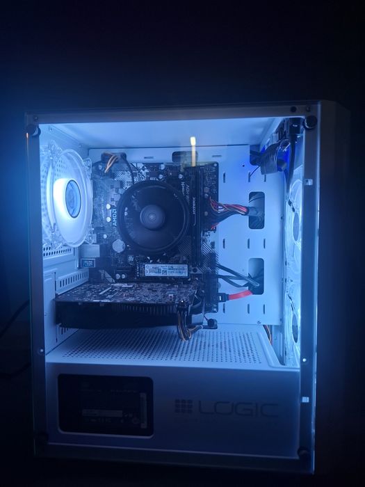 Komputer gamingowy Ryzen 5 NVIDIA GTX 1060 16GB RAM SSD RGB