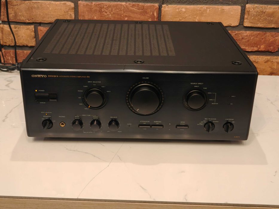 ONKYO Integra A-8870 ! Potężny wzmacniacz STEREO ! Pilot , dokumenty