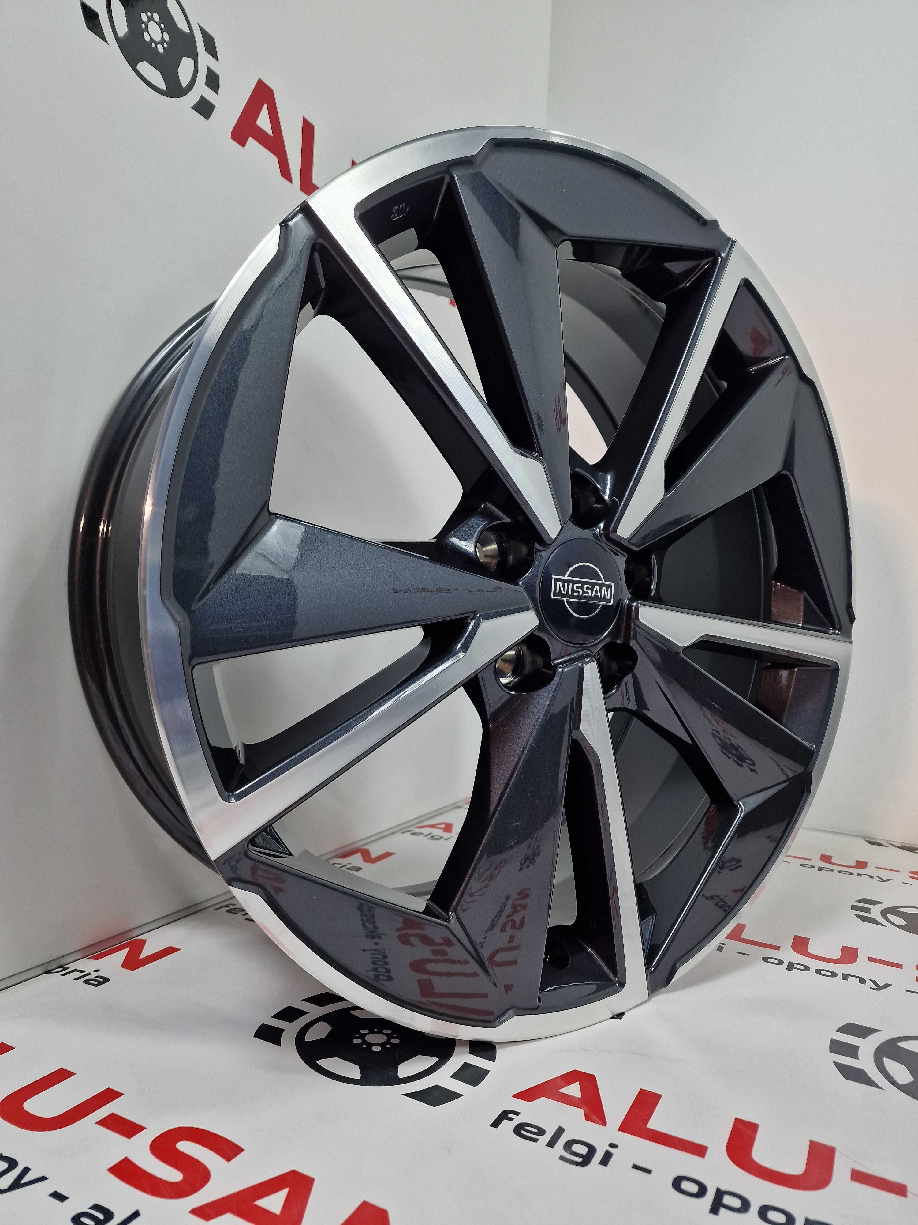 NOWE alufelgi NISSAN 19" 5x114,3 Juke Primera Qashqai -Grafit Poler