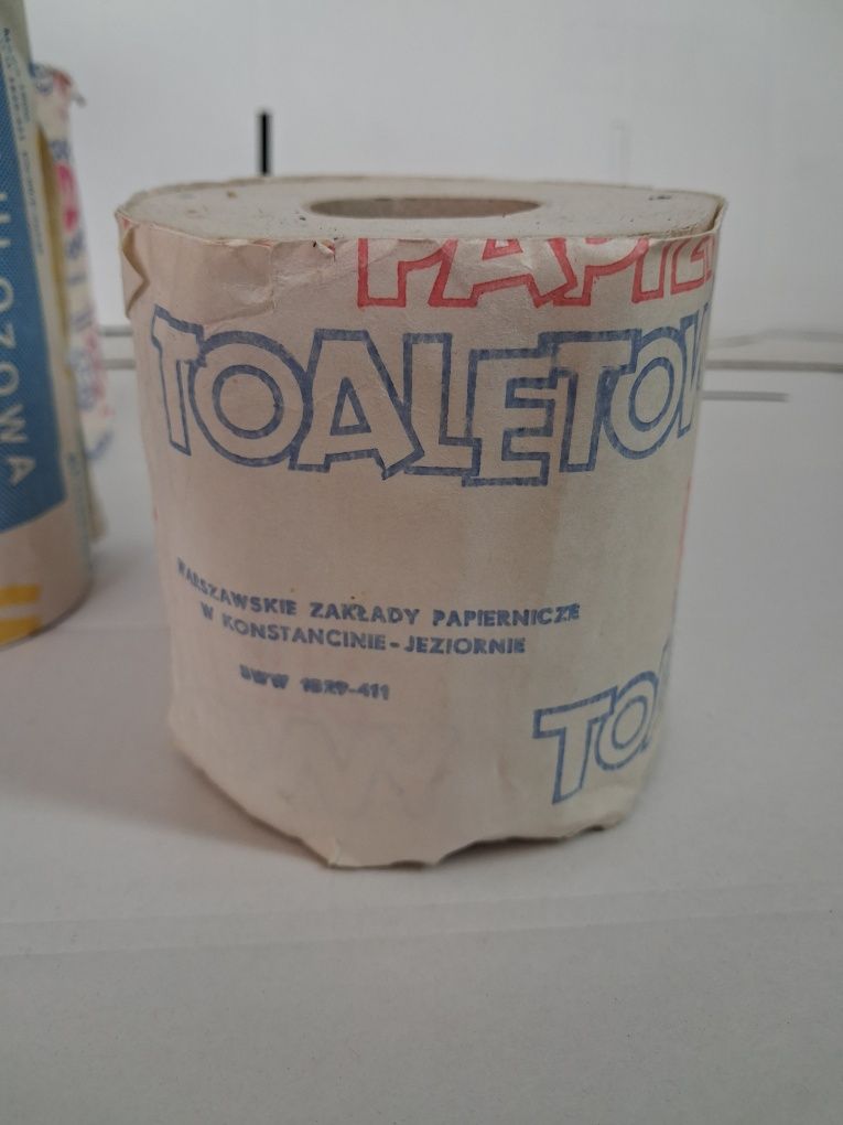 Papier toaletowy prl