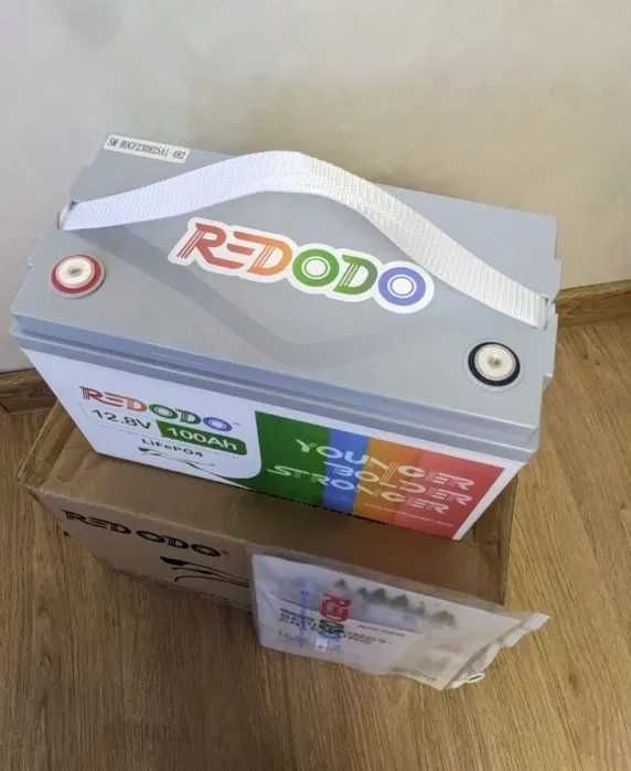 Літій-залізо-фосфатний LiFePO4 Акумулятор LiFePO4 Redodo 100Ah 12.8V