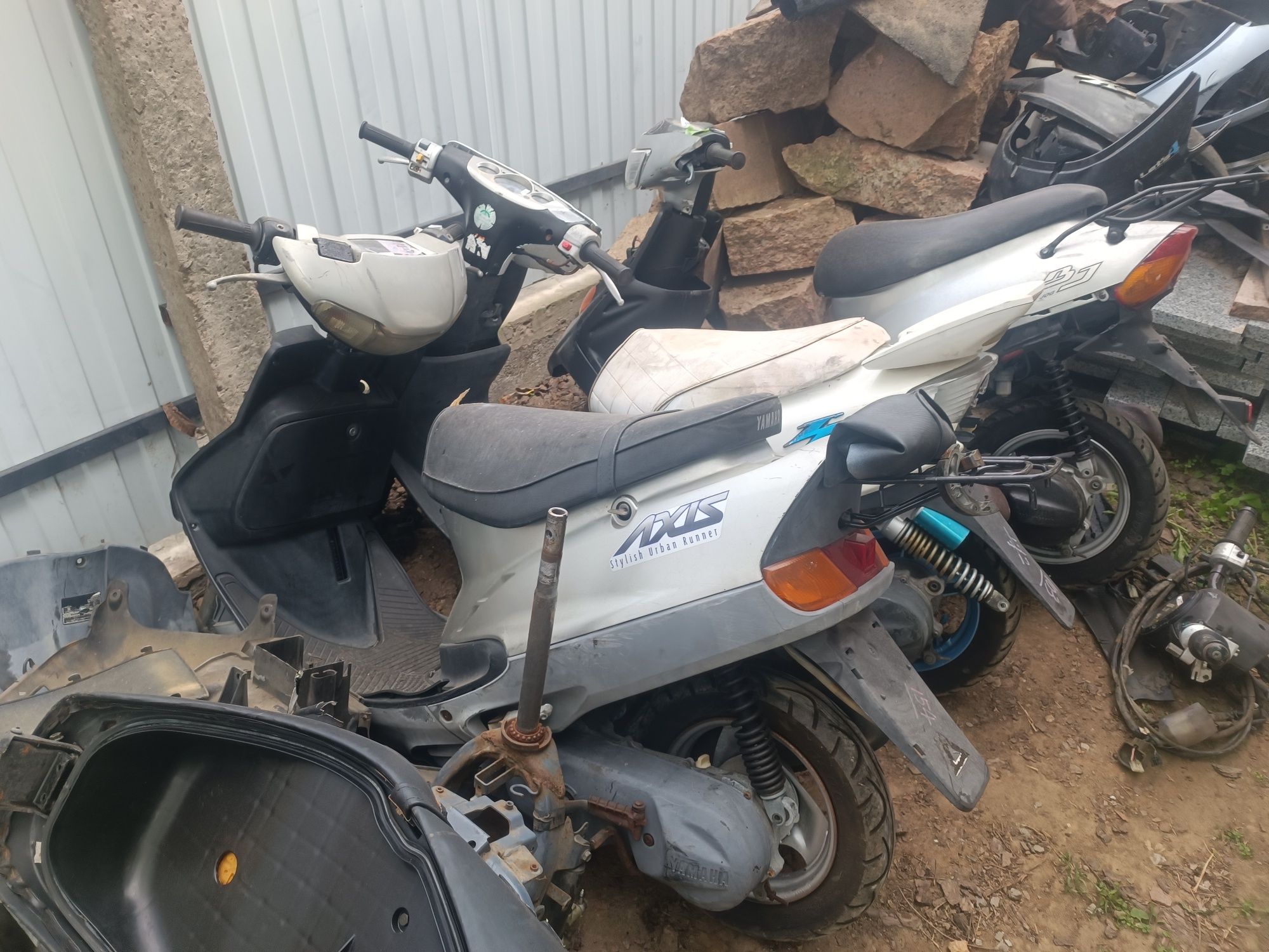 Пластик на Yamaha axis 90 grand axis 100 bws 100 Super jog zr sa 16 zr