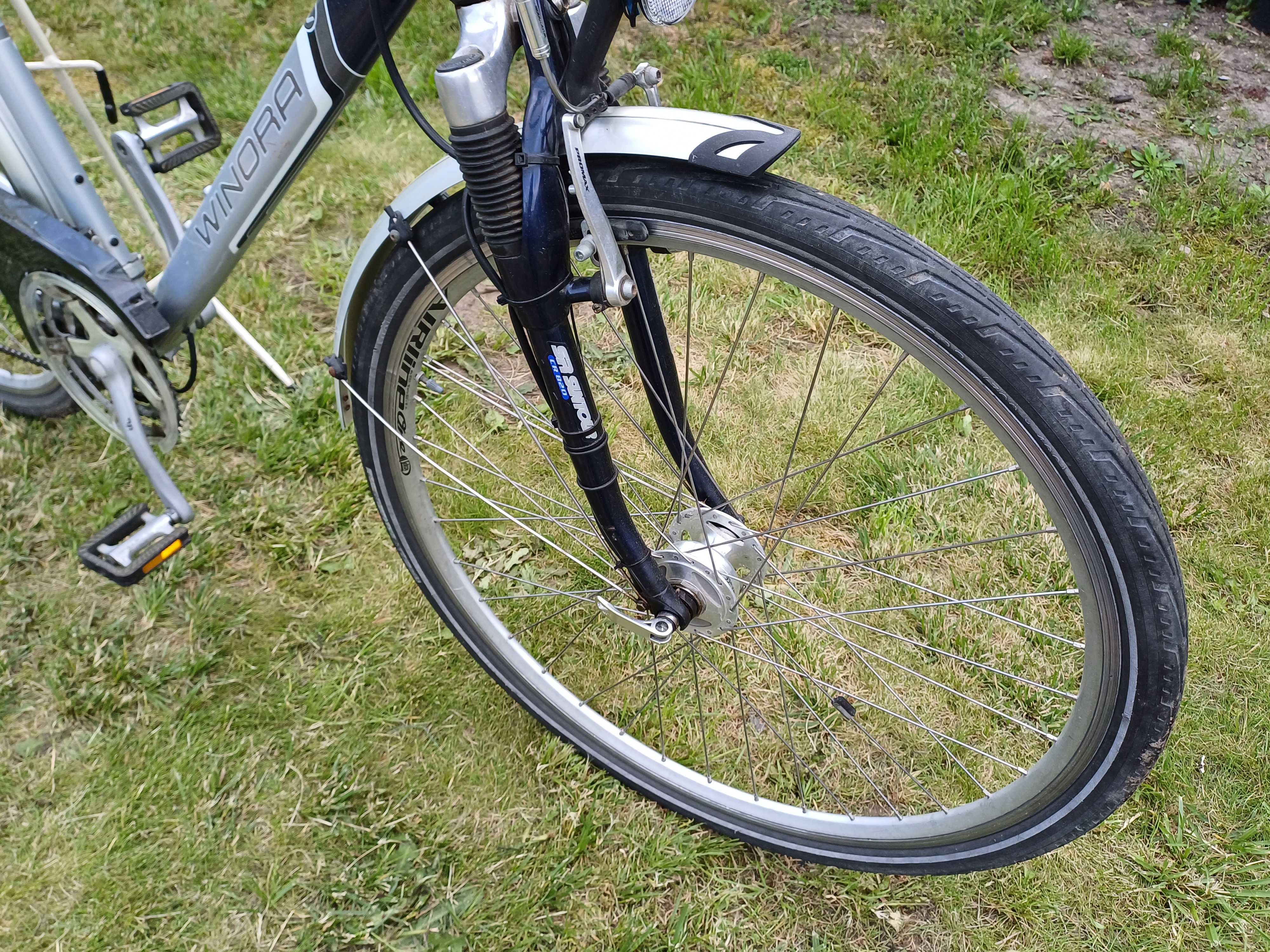 Rower Miejski Trekkingowy Winora Jamaica Koła 28 Cali Rama Alu 60 cm