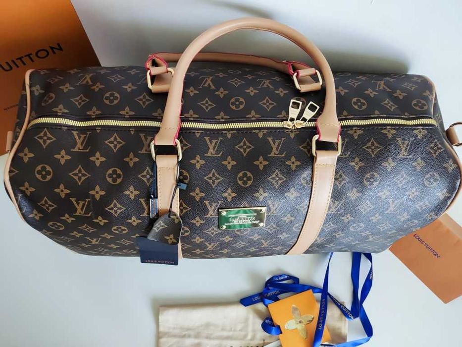 Louis Vuitton Torba podróżna, na siłownię, weekendowa, skóra 811-86