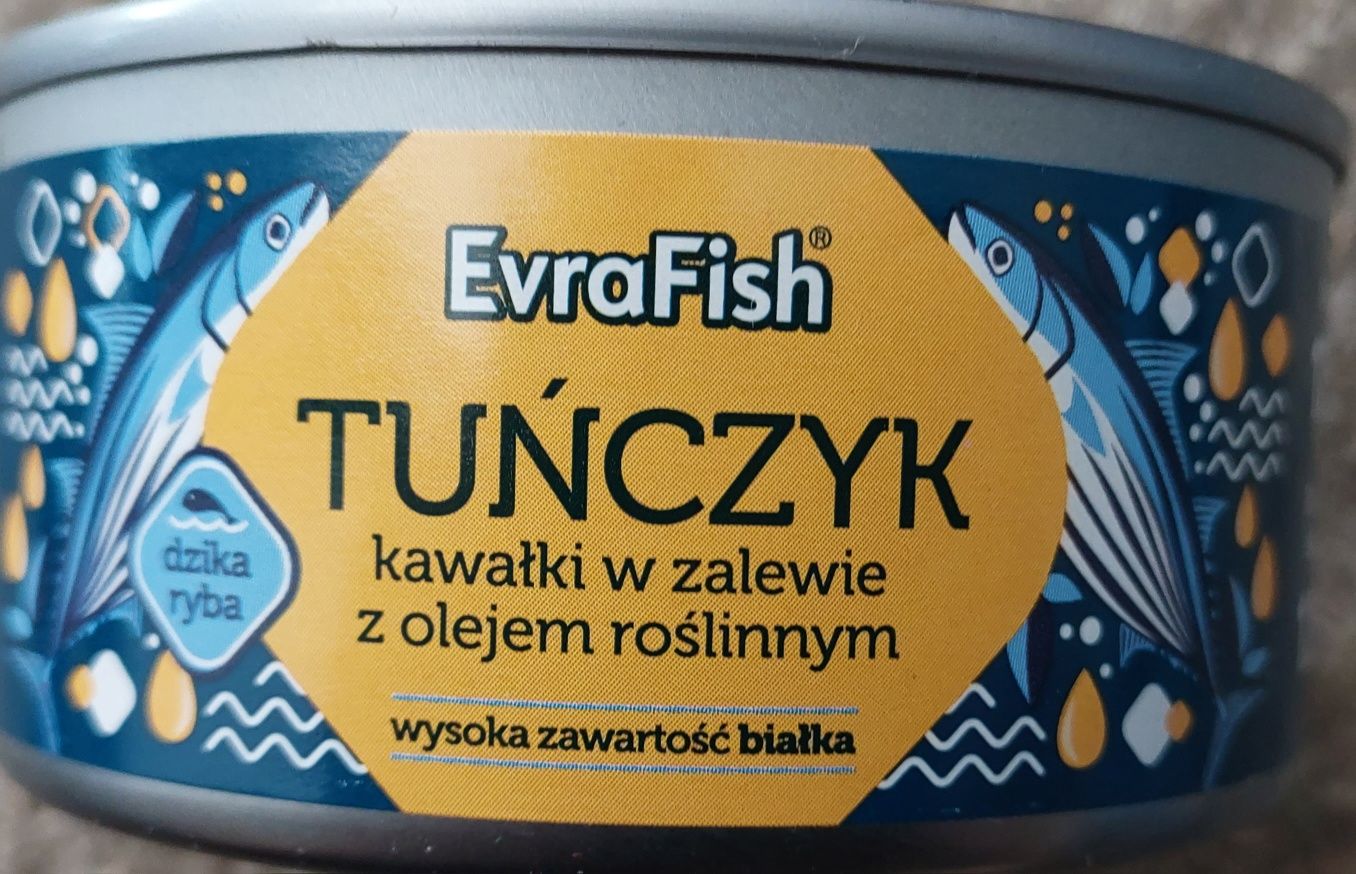 Konserwa tunczyk kawałki EvrFish 170 g