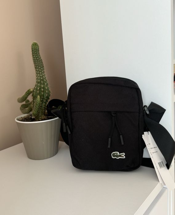Сумка Lacoste барсетка лакоста лакосте месенджер через плече
