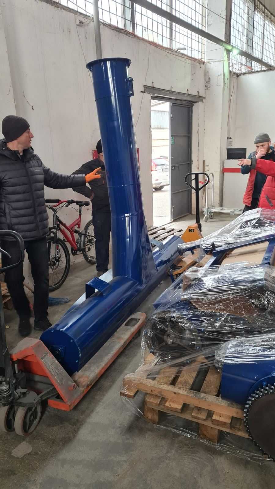 Погрузчик для загрузки зерна в баржи и вагоны 120-180 тонн в час