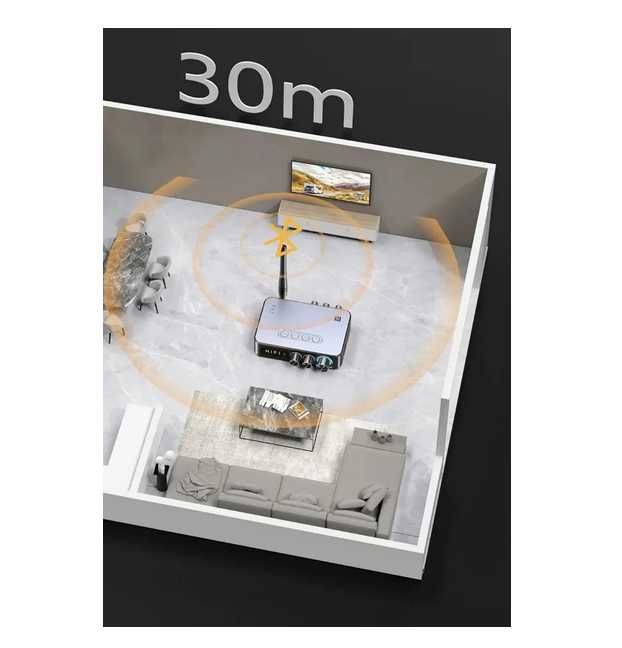 Bluetooth M9 Pro DSP FM адаптер RX TX