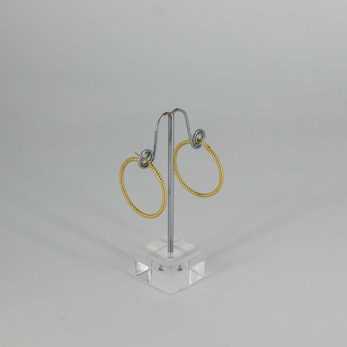 Złote kolczyki 585 koła 2,59 gram 3,5cm Nowe WYSYŁKA GRATIS