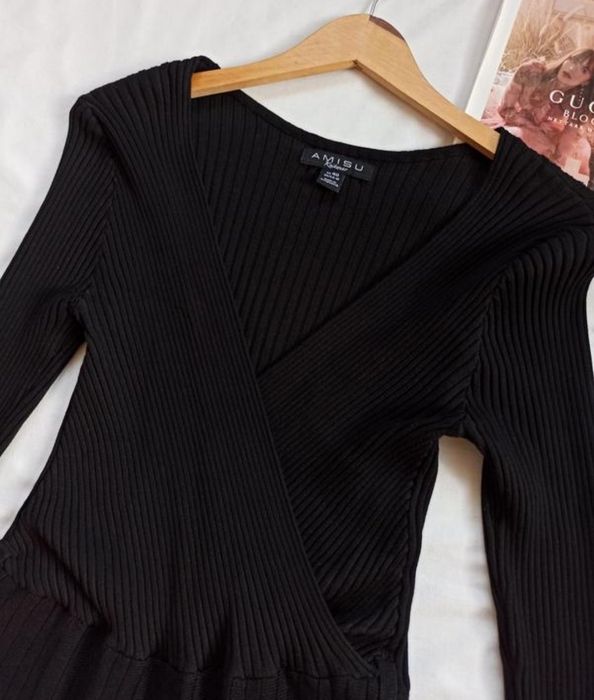 Сукня тепла рубчик Amisu 42р нове