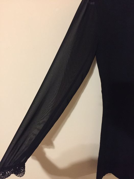 Dzianinowa sukienka czarna Orsay elegancka na zimę święta Orsay 36 S