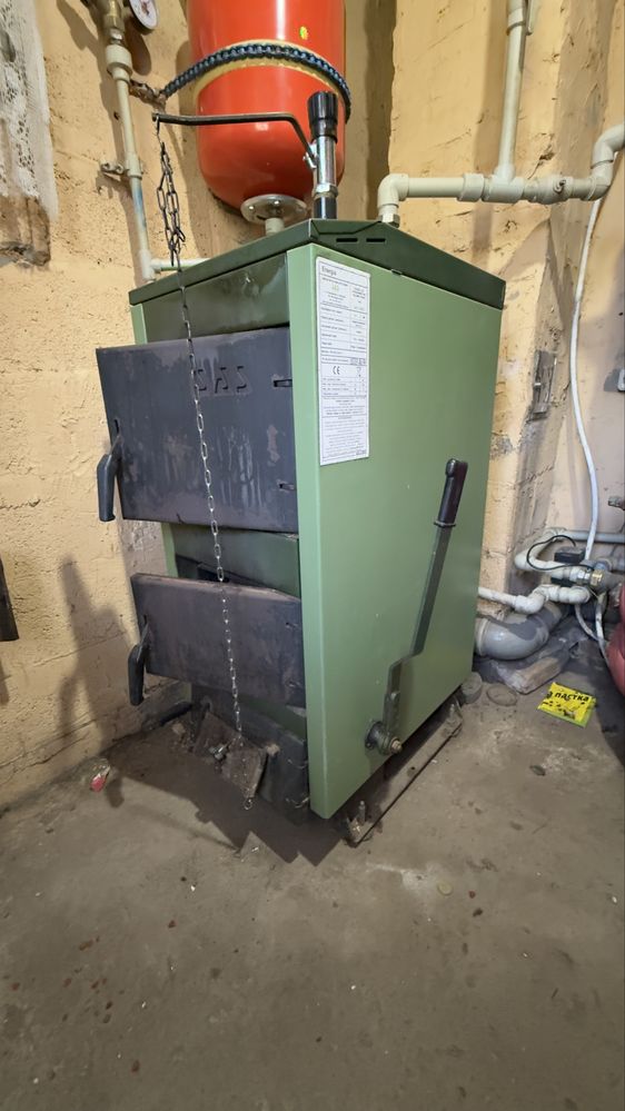 Твердопаливний котел SAS UWG 12 KW