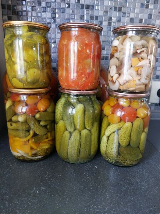 Домашня консервація,щавель,помідори,баклажани,лечо,ікра,гриби,аджика