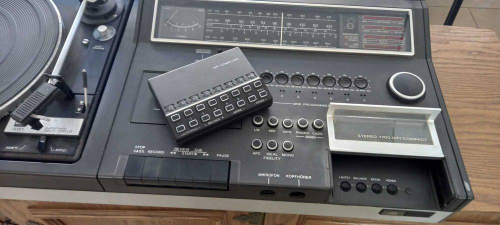 Aparelhagem  ITT Stereo 7700 Hifi Compact Vintage