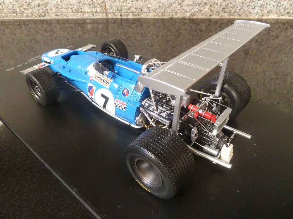 1:18 Spark, Matra MS80, Stewart Winner Spain GP 69 AutoArt Minichamps